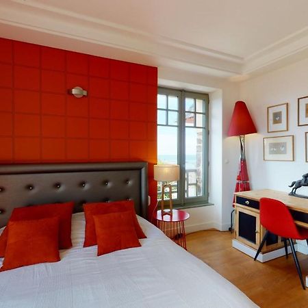 Les Roches Grises, Luxueuse Villa Face Mer, 4Etoiles, Spa Et Jardin Panoramique, Societe La Clef Decamp Granville Buitenkant foto