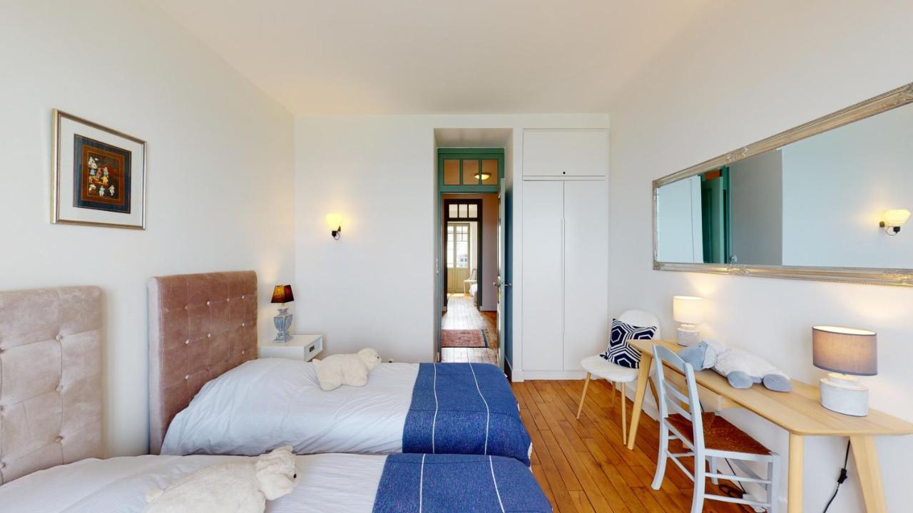 Les Roches Grises, Luxueuse Villa Face Mer, 4Etoiles, Spa Et Jardin Panoramique, Societe La Clef Decamp Granville Buitenkant foto