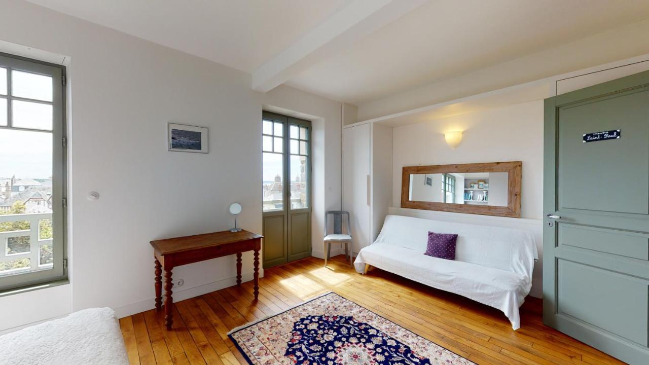 Les Roches Grises, Luxueuse Villa Face Mer, 4Etoiles, Spa Et Jardin Panoramique, Societe La Clef Decamp Granville Buitenkant foto