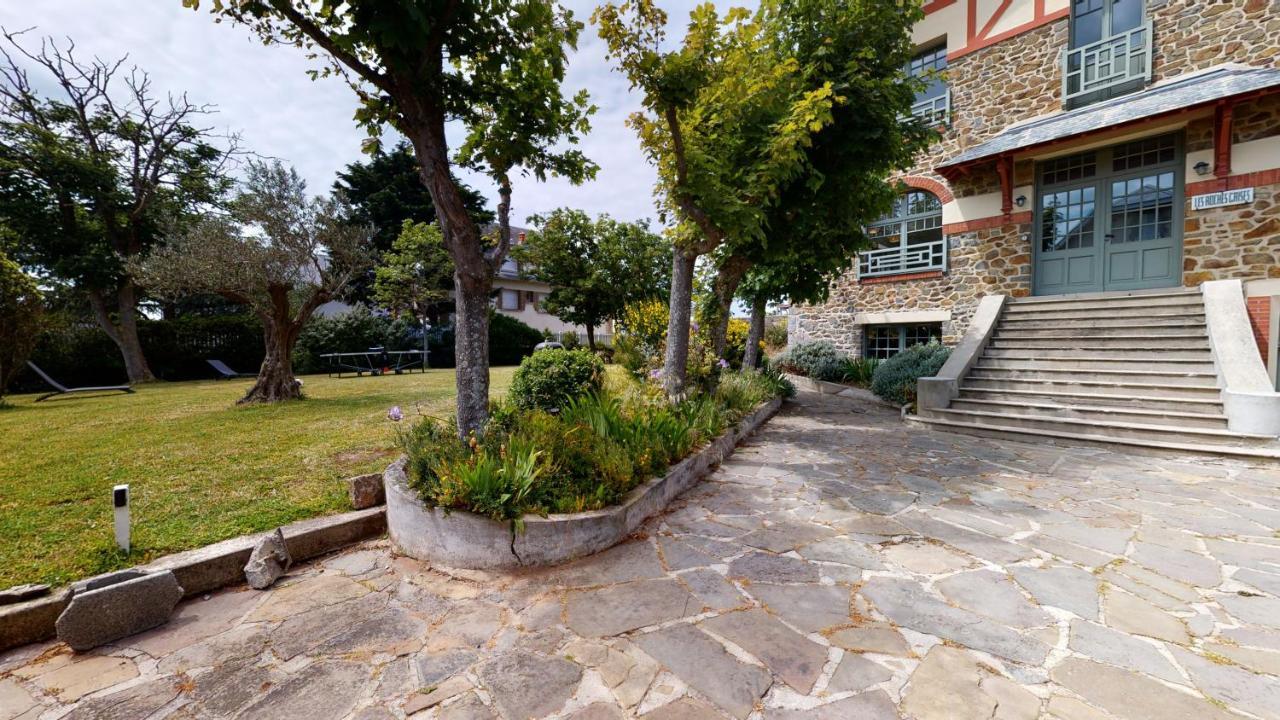Les Roches Grises, Luxueuse Villa Face Mer, 4Etoiles, Spa Et Jardin Panoramique, Societe La Clef Decamp Granville Buitenkant foto