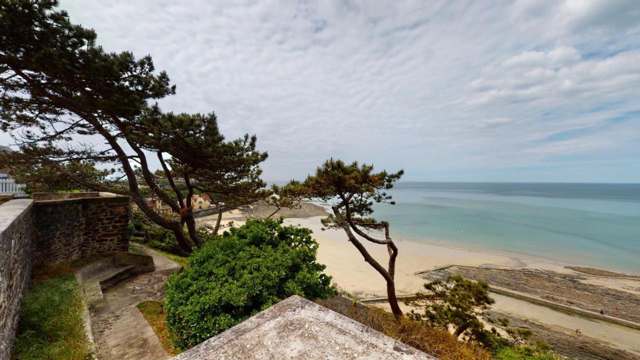Les Roches Grises, Luxueuse Villa Face Mer, 4Etoiles, Spa Et Jardin Panoramique, Societe La Clef Decamp Granville Buitenkant foto