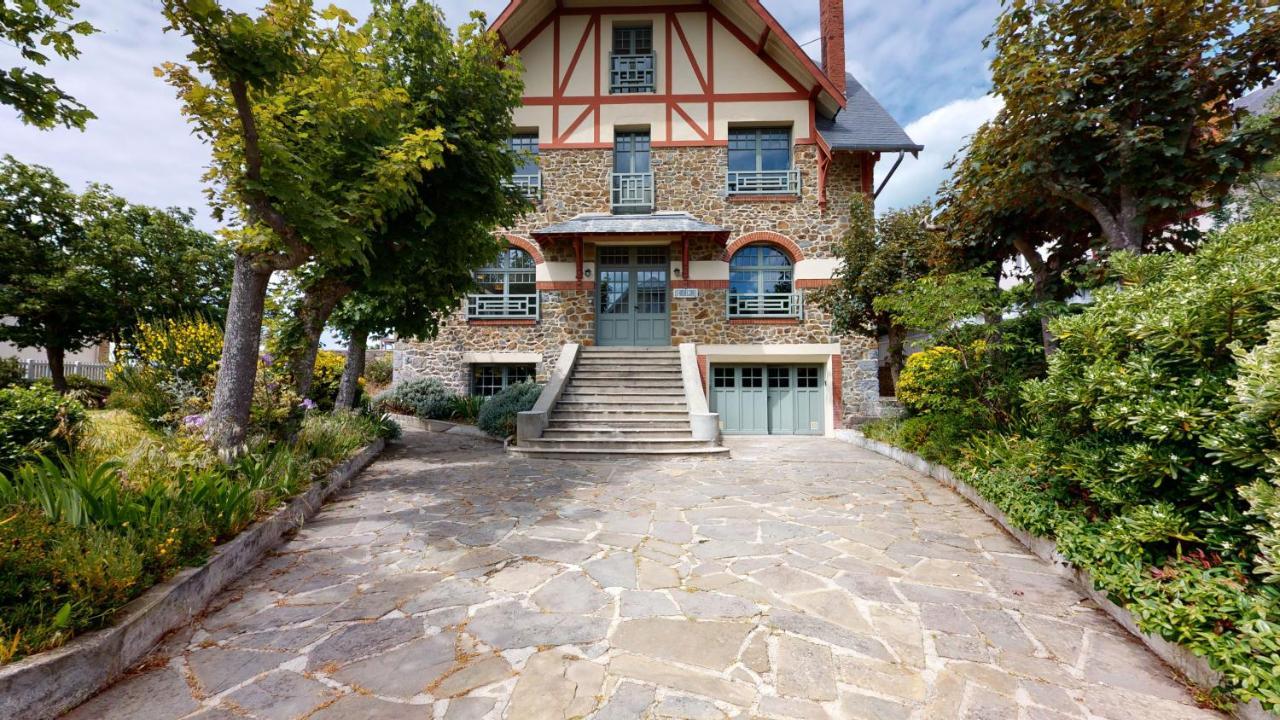 Les Roches Grises, Luxueuse Villa Face Mer, 4Etoiles, Spa Et Jardin Panoramique, Societe La Clef Decamp Granville Buitenkant foto